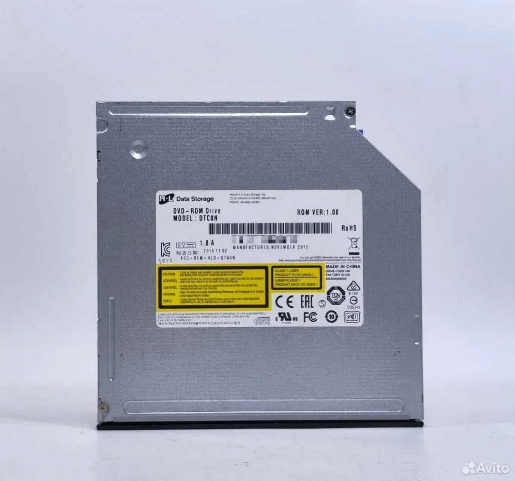 HL Data Storage Super Multi DVD-ROM / Оптический привод	DTCON - миниатюра 2