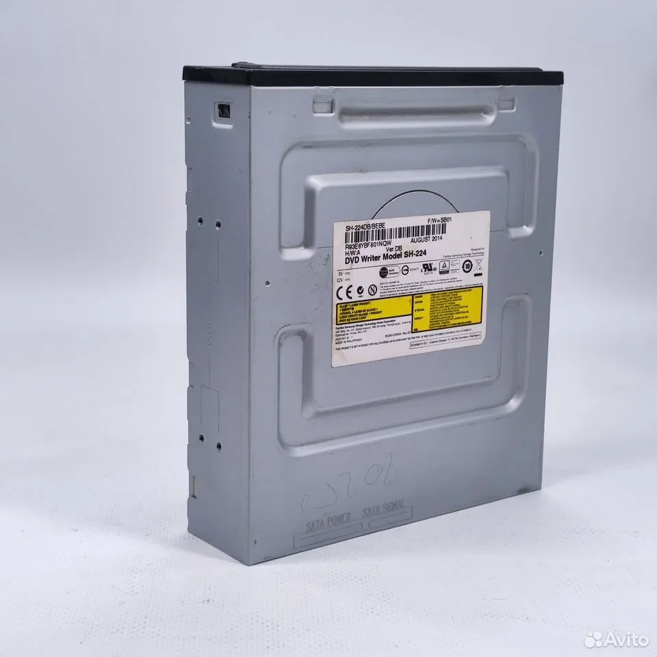 TSST SH-224 / DVDRW SATA (б/у) / SH-224DB/BEBE - миниатюра 3
