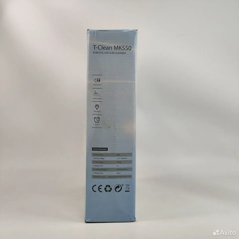 T-Clean MK550, белый / робот-пылесос - миниатюра 7