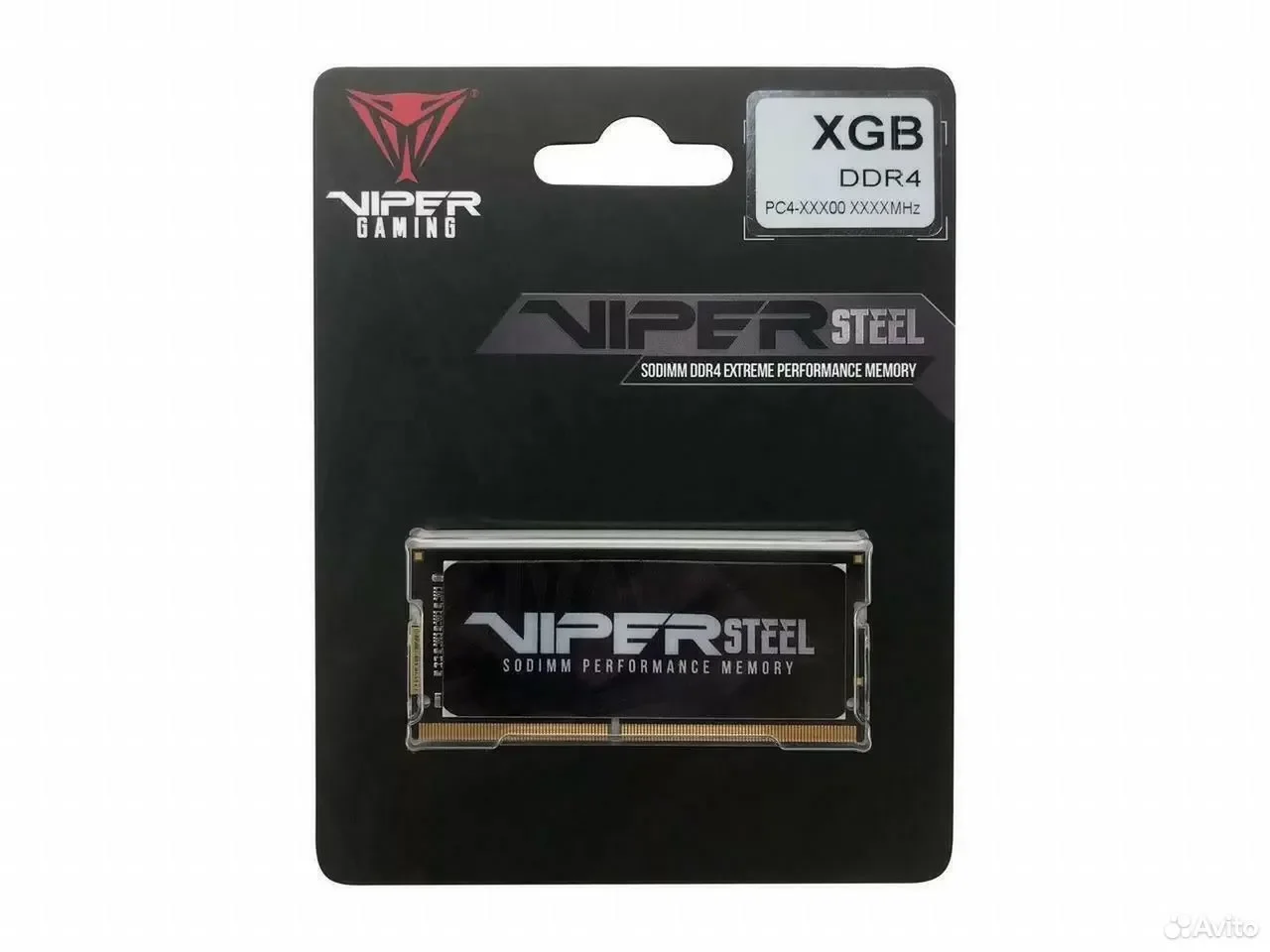 DDR4 2666 8gb SODIMM Patriot Viper Steel / CL18 / PVS48G266C8S - миниатюра 2
