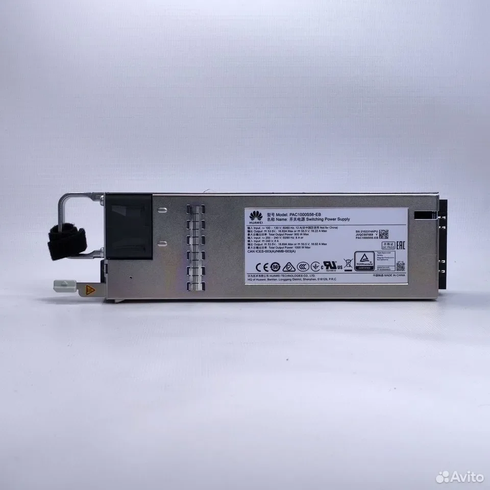 Huawei PAC1000S56-C 1000w / промышленный блок питания переменного тока (AC) - миниатюра 7