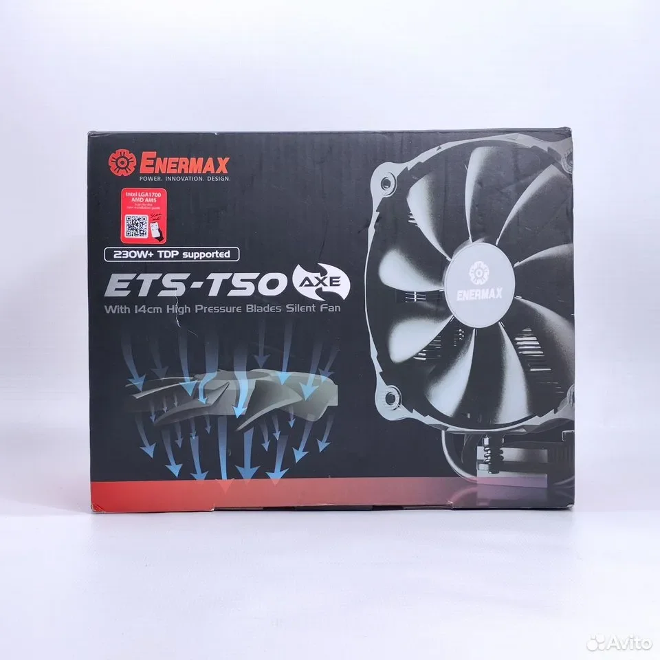 Enermax ETS-T50 AXE, черный / Кулер для процессора / ETS-T50A-FSS - миниатюра 4