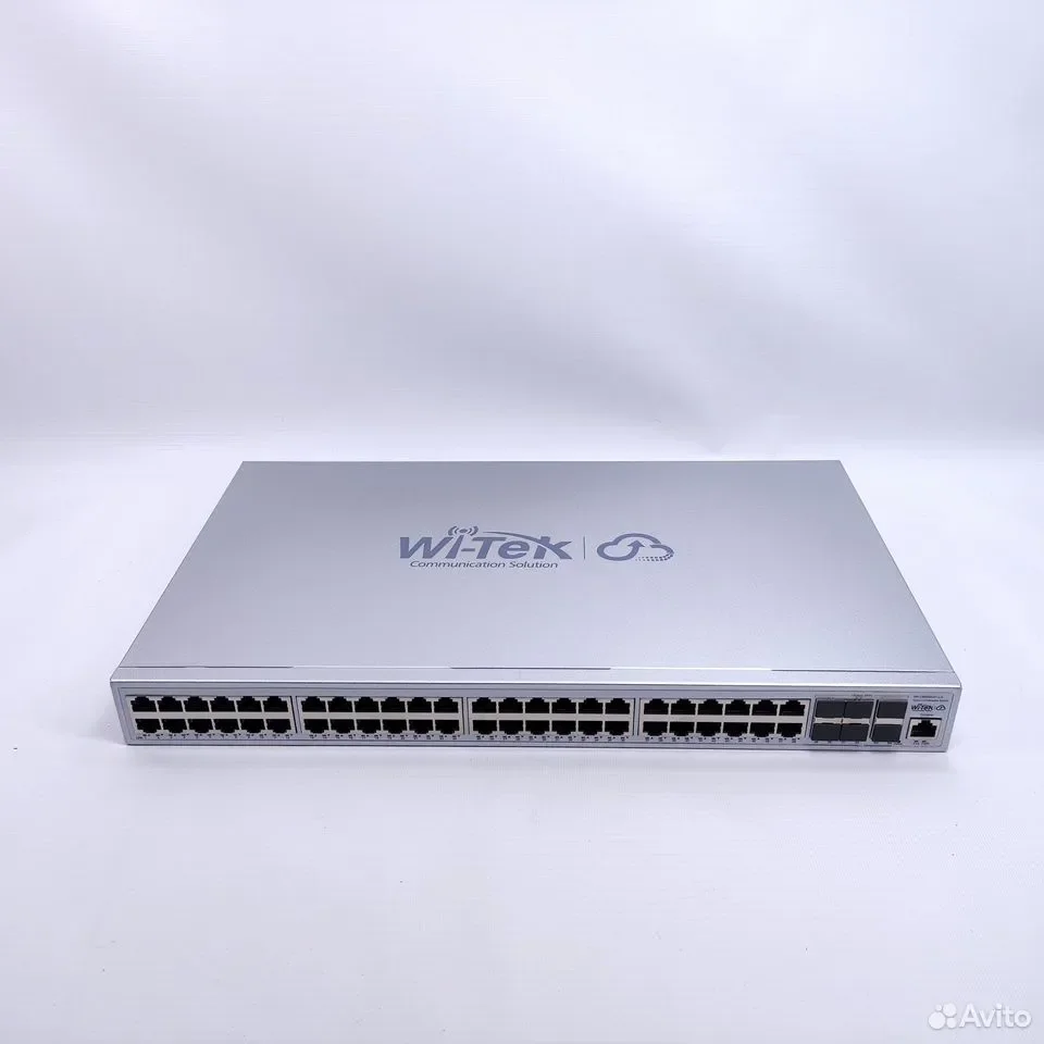 Wi-Tek WI-CMS554F-L3 / управляемый гигабитный L3-коммутатор - миниатюра 2