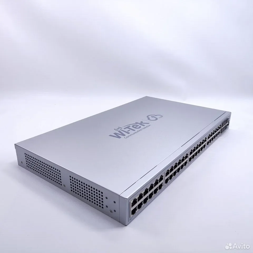 Wi-Tek WI-CMS554F-L3 / управляемый гигабитный L3-коммутатор - миниатюра 3