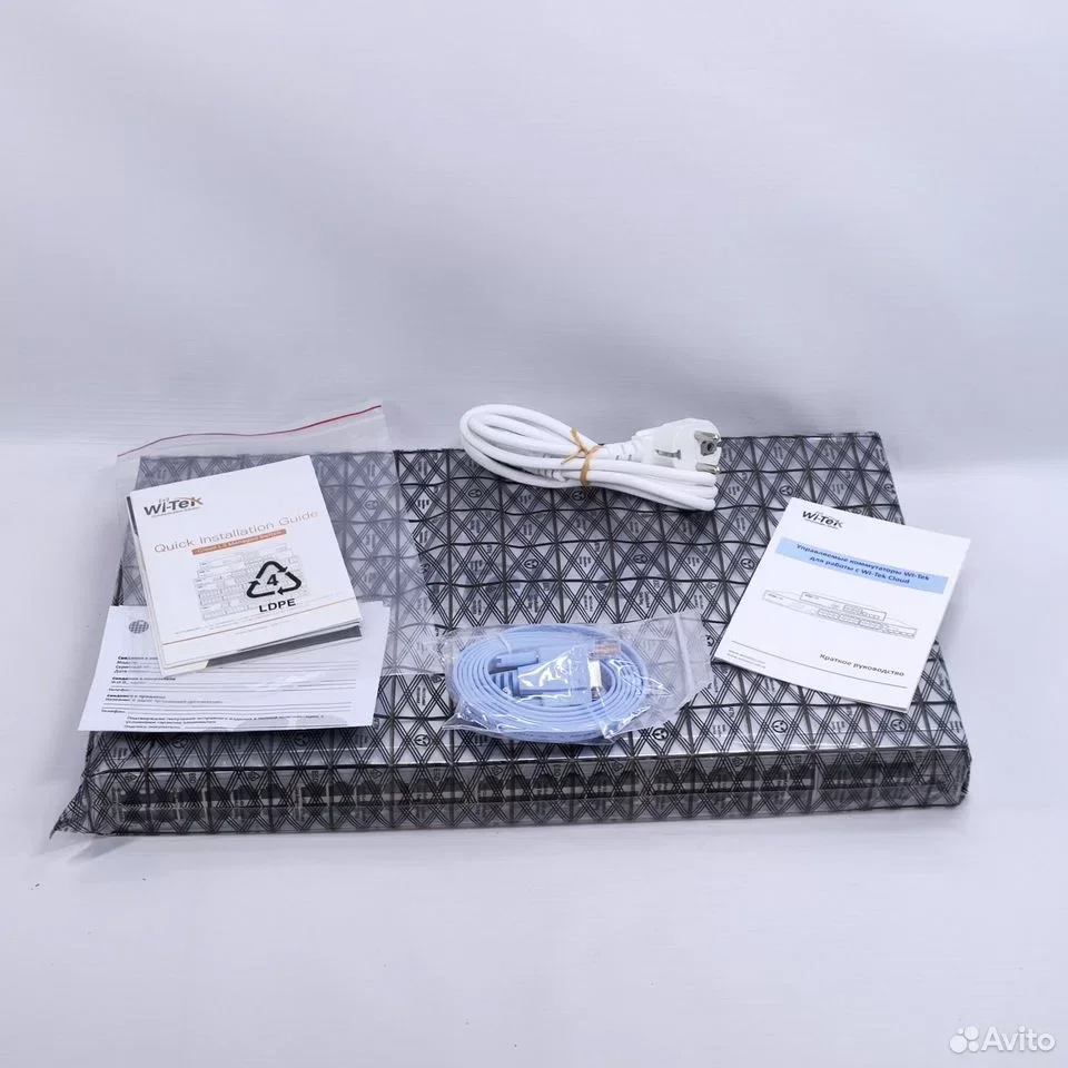 Wi-Tek WI-CMS554F-L3 / управляемый гигабитный L3-коммутатор - миниатюра 7