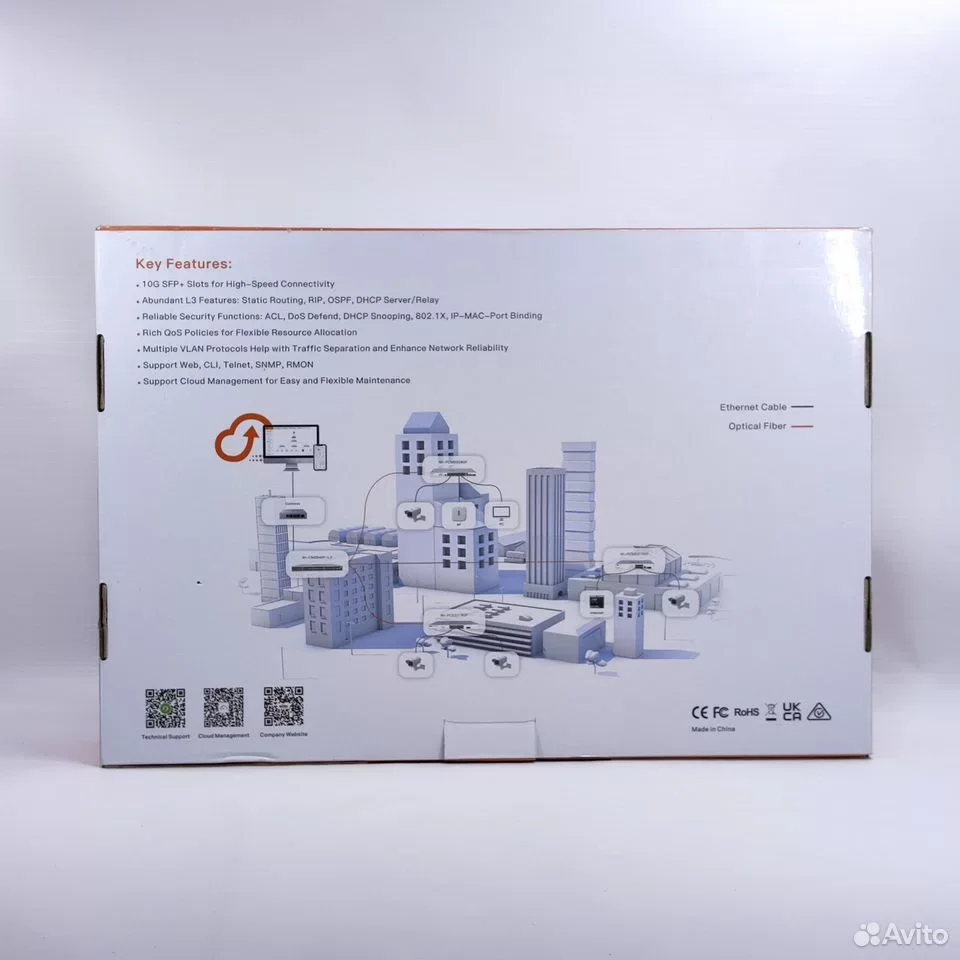 Wi-Tek WI-CMS554F-L3 / управляемый гигабитный L3-коммутатор - миниатюра 10