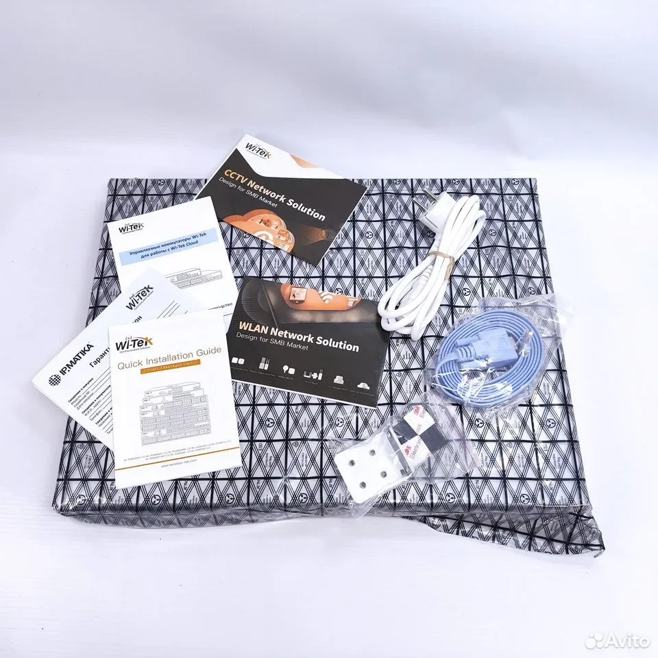 Wi-Tek WI-PCMS554F-L3 / управляемый гигабитный L3-коммутатор - миниатюра 4