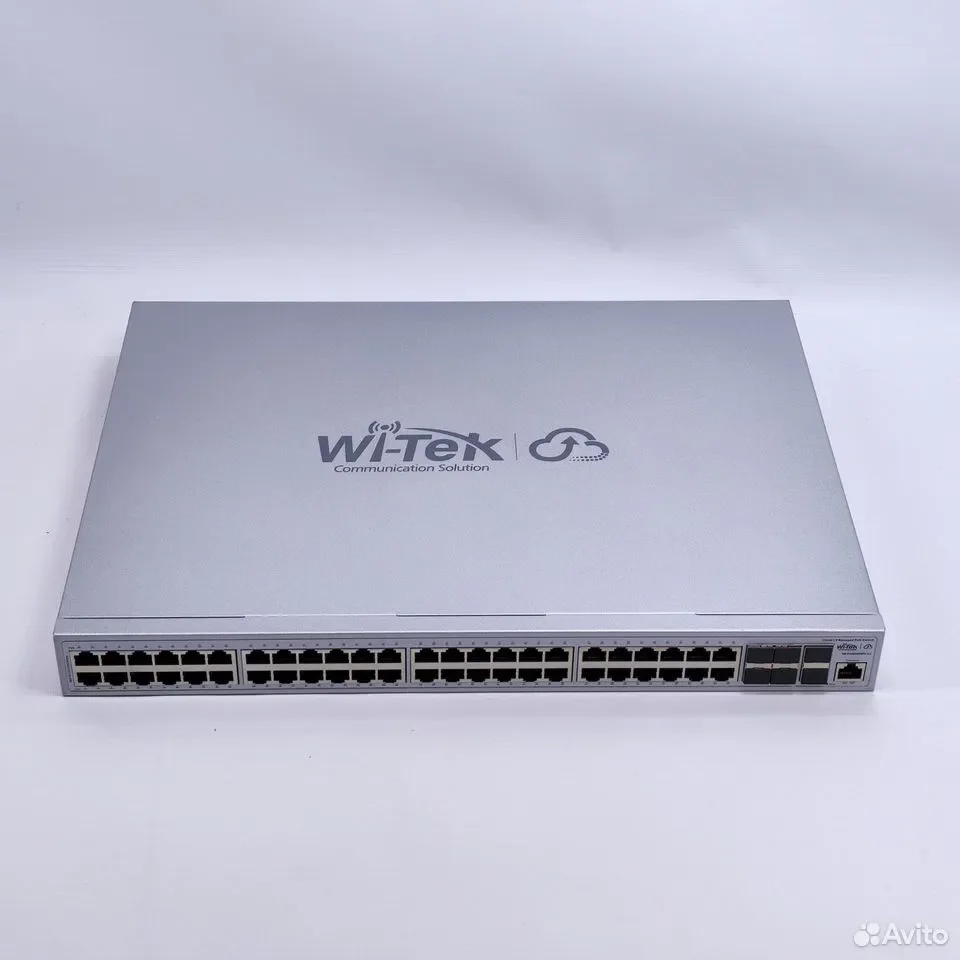 Wi-Tek WI-PCMS554F-L3 / управляемый гигабитный L3-коммутатор - миниатюра 5