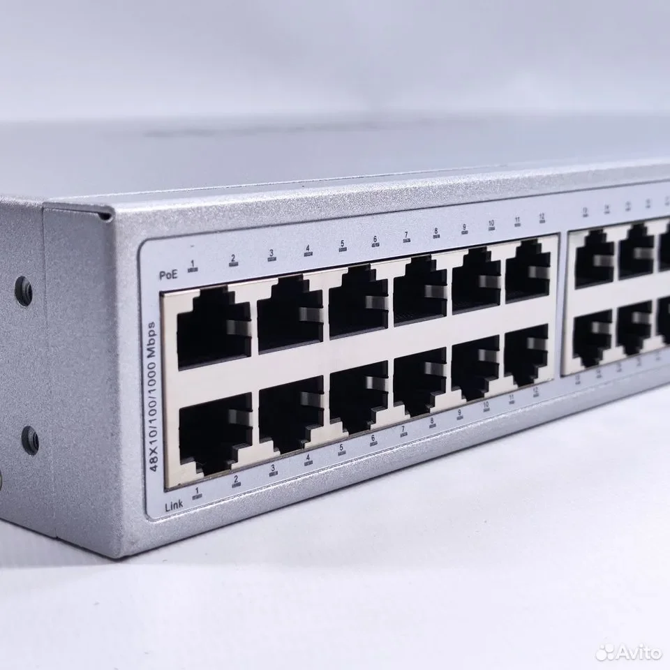 Wi-Tek WI-PCMS554F-L3 / управляемый гигабитный L3-коммутатор - миниатюра 7