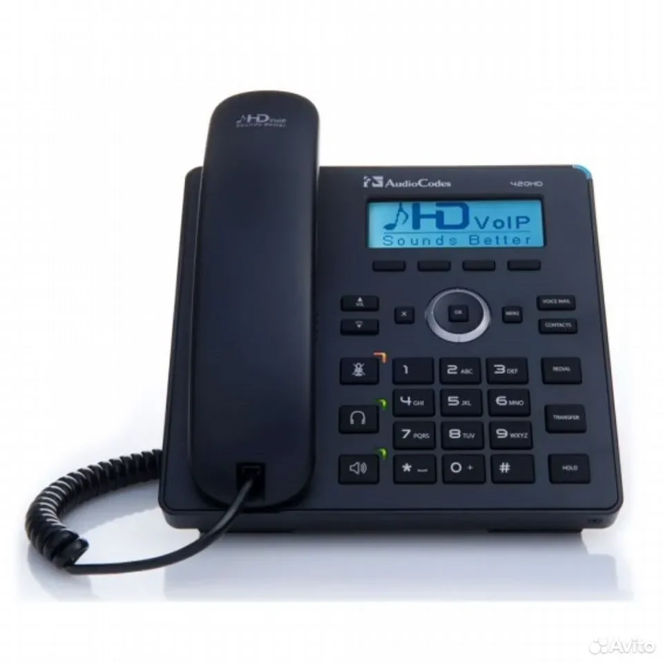 Audiocodes 420HD IP Phone / стационарный IP-телефон / 420HDG - миниатюра 2
