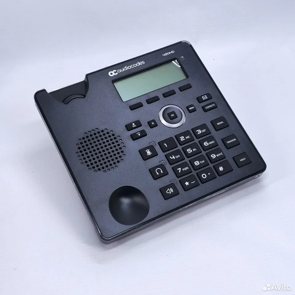 Audiocodes 420HD IP Phone / стационарный IP-телефон / 420HDG - миниатюра 3