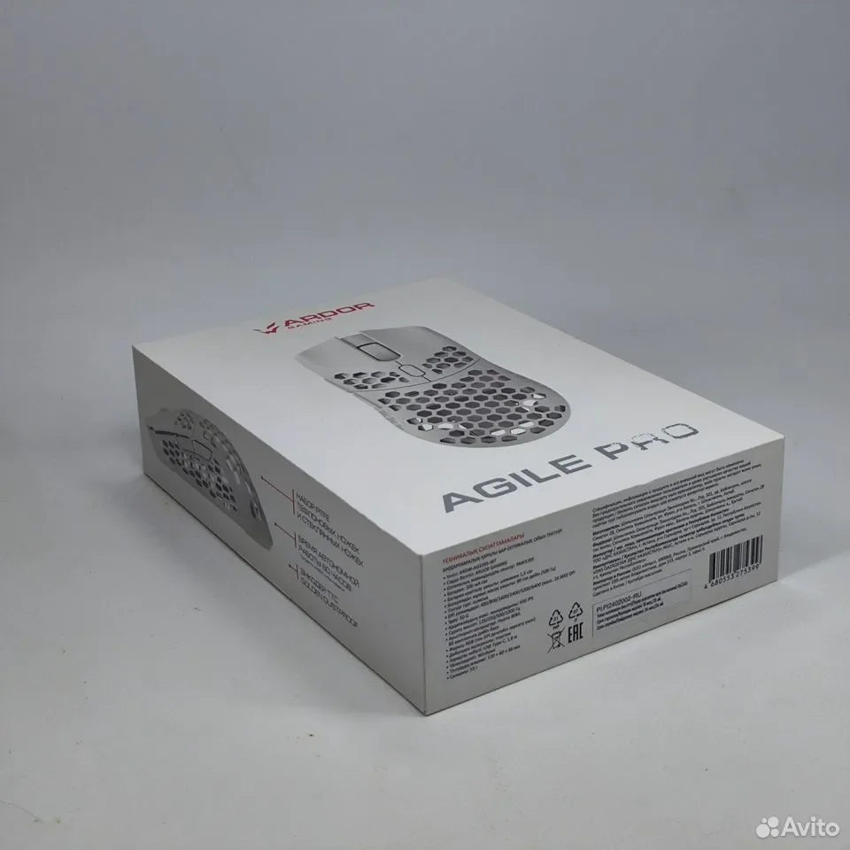 ARDOR GAMING Agile PRO, белый / Мышь беспроводная / ARDW-AG3395-WT - миниатюра 5