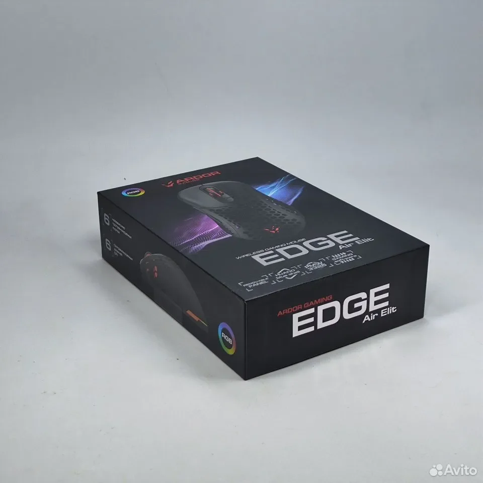 ARDOR GAMING Edge Air Elit, чёрная / Мышь беспроводная/проводная / ARDW-EGA3325-BK - миниатюра 6