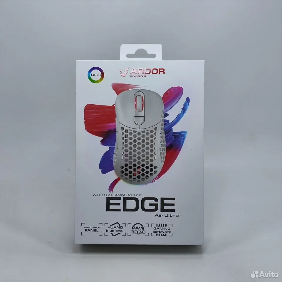 ARDOR GAMING Edge Air Ultra, белая / Мышь беспроводная/проводная / ARDW-EGA3370-WT - миниатюра 3