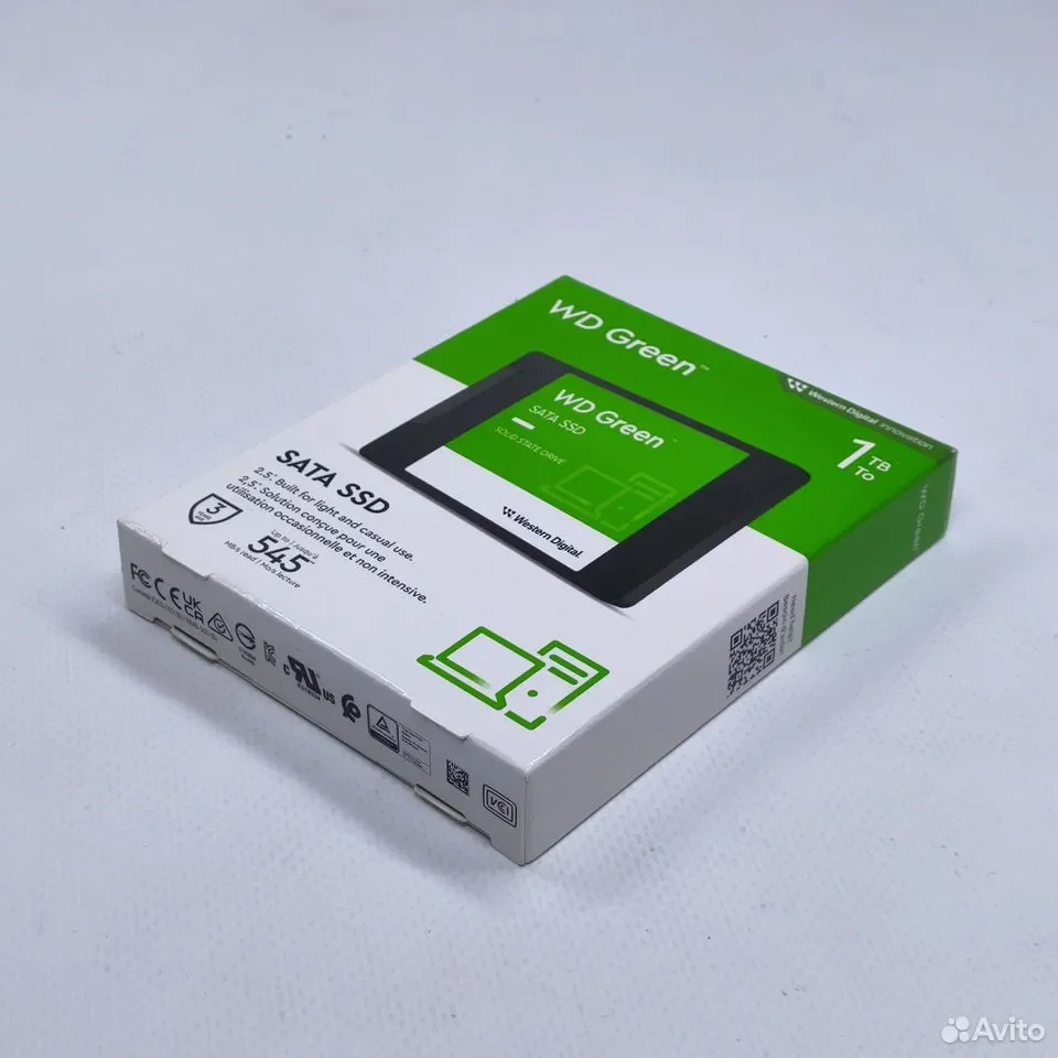 Western Digital SSD Green 1tb / 545/385mbs / WDS100T3G0A - миниатюра 4