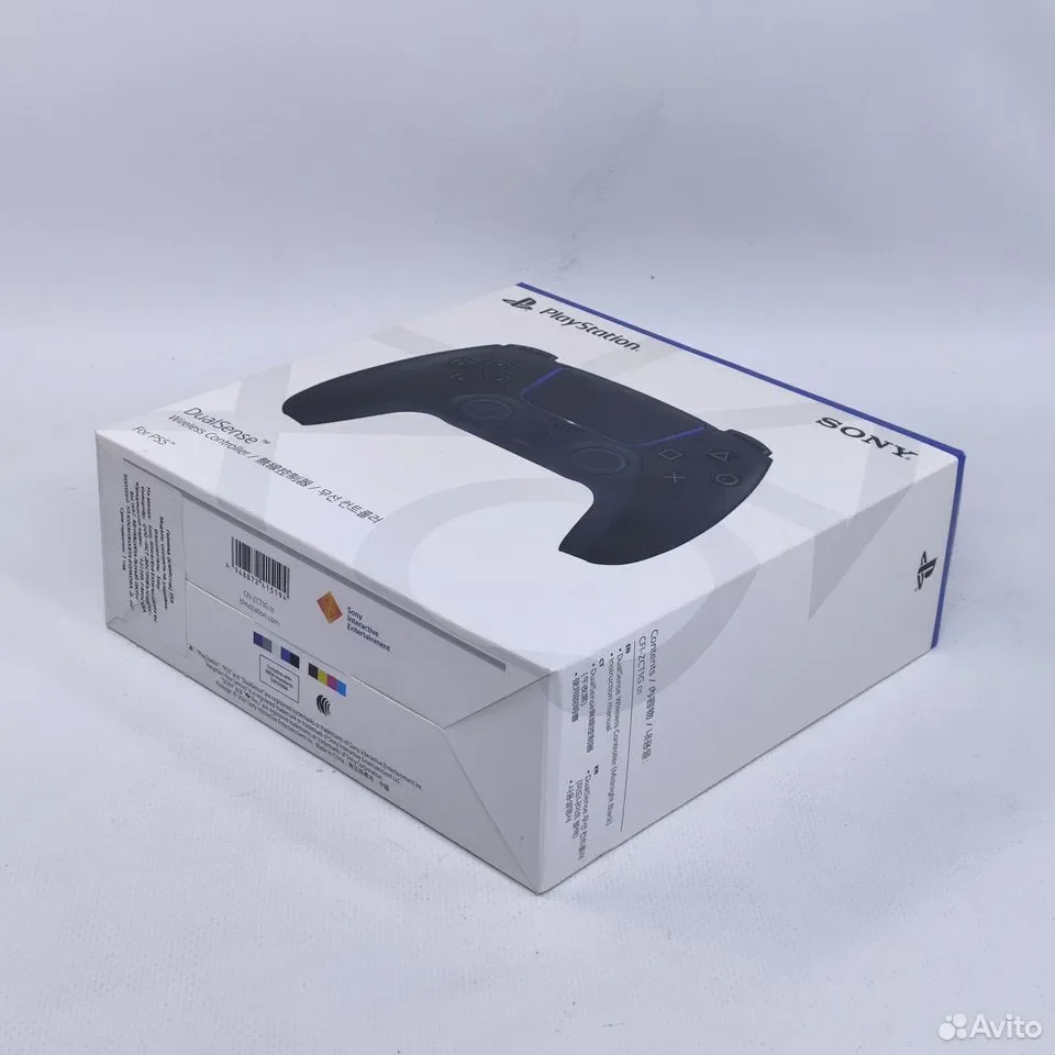 Sony PlayStation DualSense, чёрный / геймпад беспроводной / CFI-ZCT1G - миниатюра 4