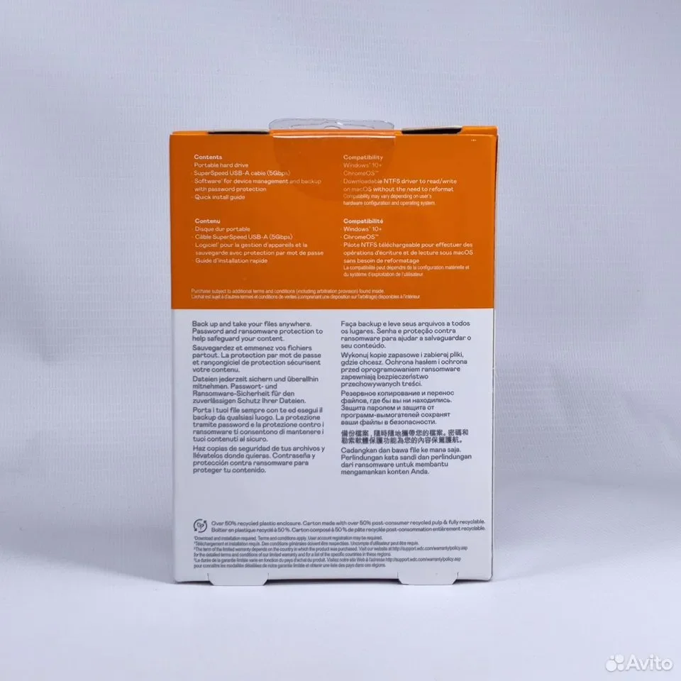 Western Digital My Passport 5TB	/ WDBPKJ0050BBK-WESN - миниатюра 4