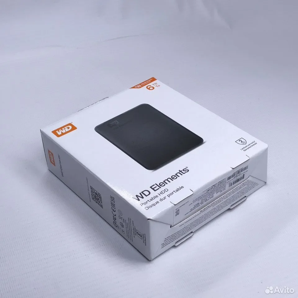 Western Digital Elements 6TB / wdbhjs0060BBK-wesn - миниатюра 6