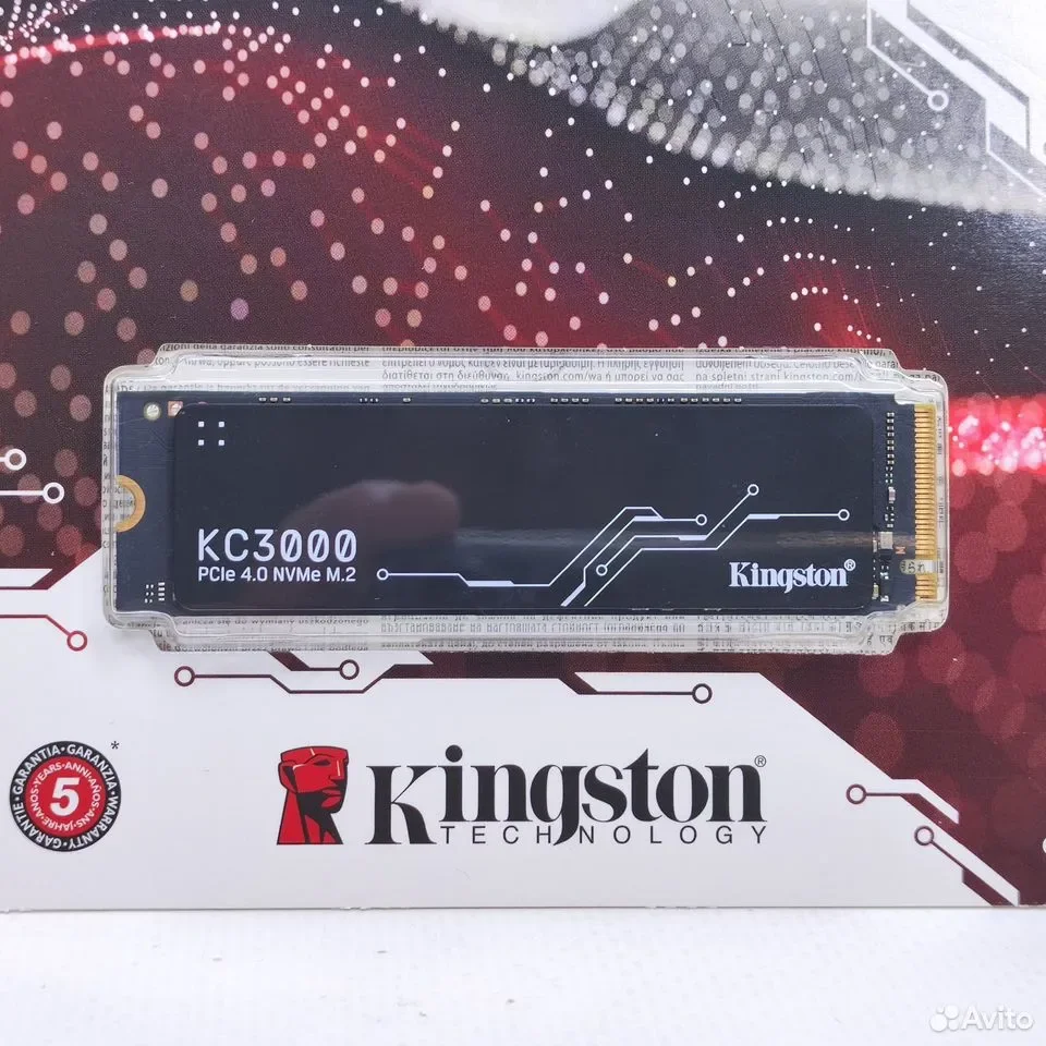 Kingston KC3000 1TB / 7000/6000Mbs / SKC3000S/1024G - миниатюра 2