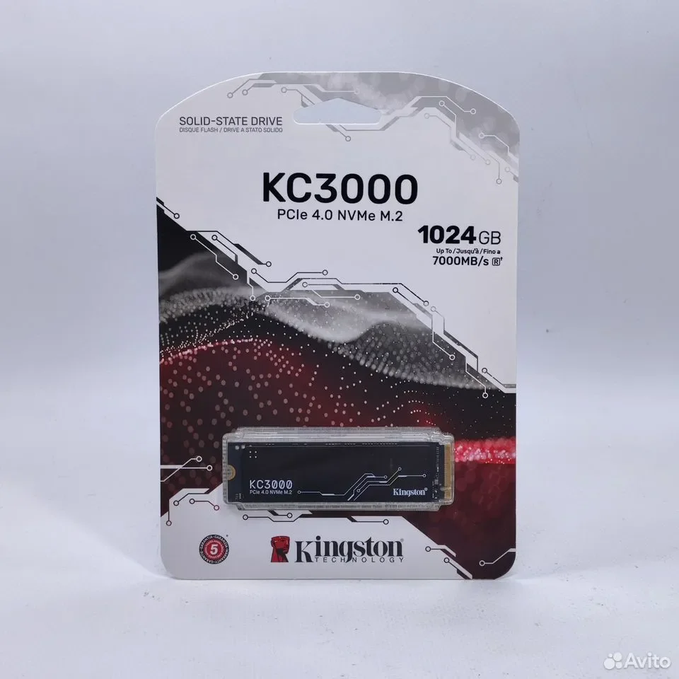 Kingston KC3000 1TB / 7000/6000Mbs / SKC3000S/1024G - миниатюра 3