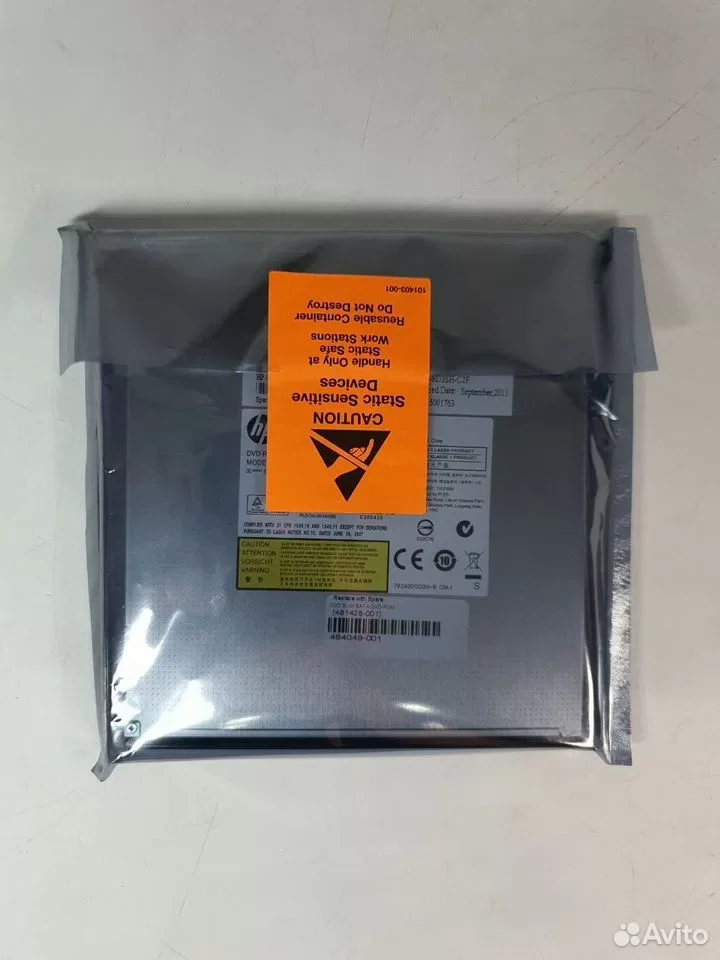 HP Optiarc Slim Line 12,7mm SATA OEM / DVD привод / DS-8D3SH-C2F / 484049-001 / 481428-001 - миниатюра 2