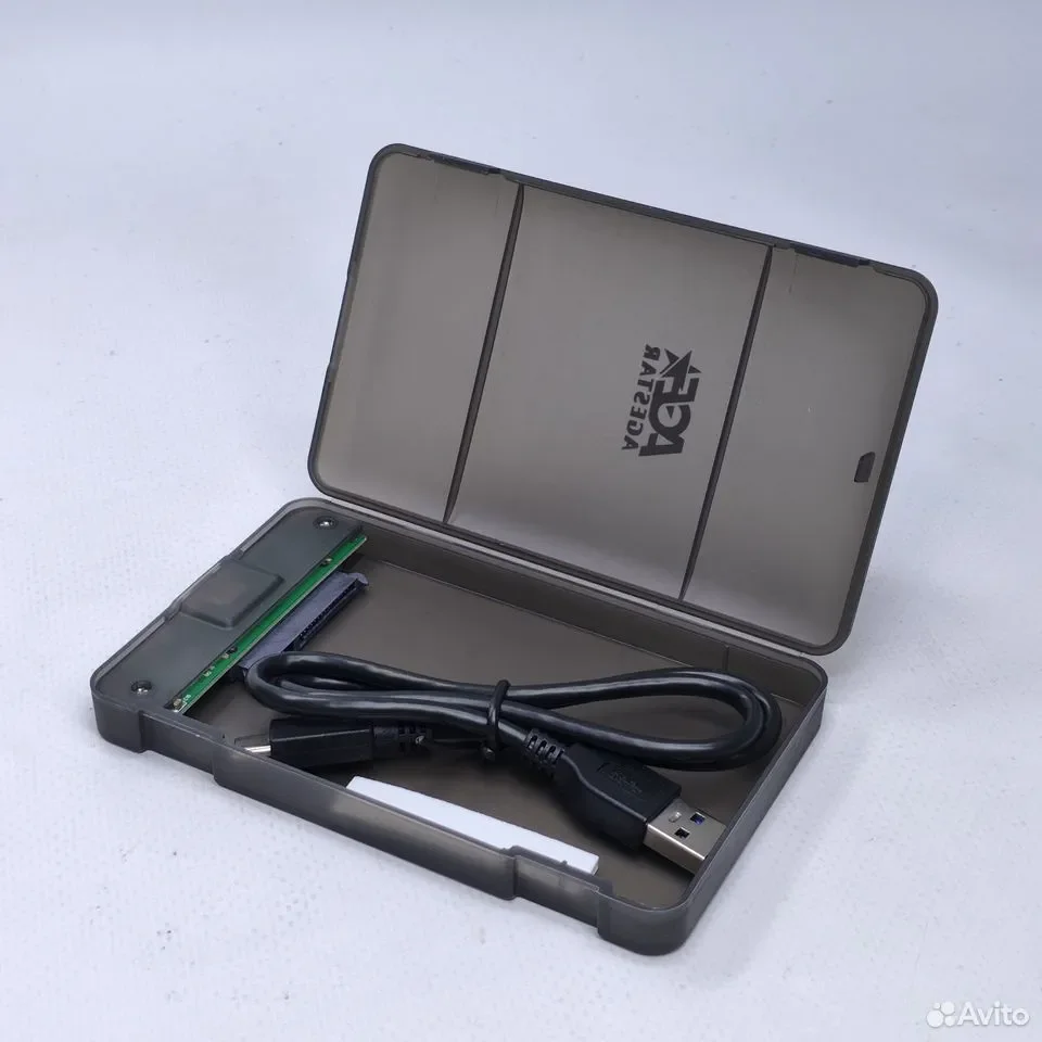 AgeStar 3UBCP3C, черный / USB 3.0 / Внешний корпус для HDD/SSD 2.5" / 3UBCP3C-BLACK - миниатюра 8