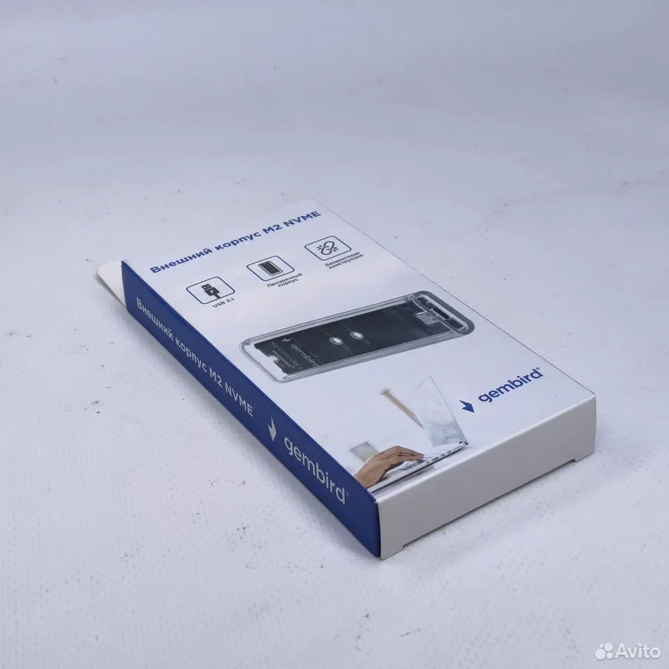 Gembird EEM2-NVME-2 / Корпус для SSD M.2 - миниатюра 5