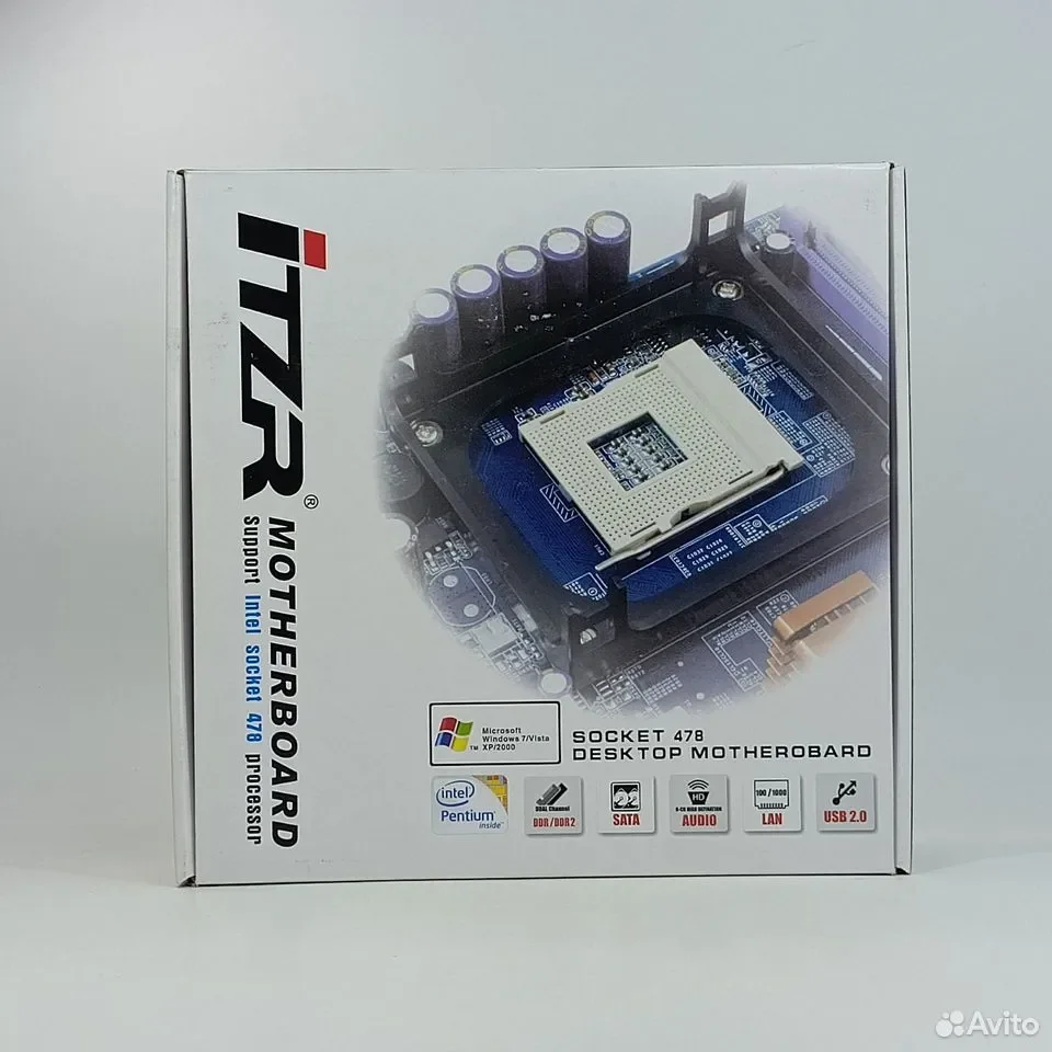 ITZR 865GVKL / mATX, S478 - миниатюра 2