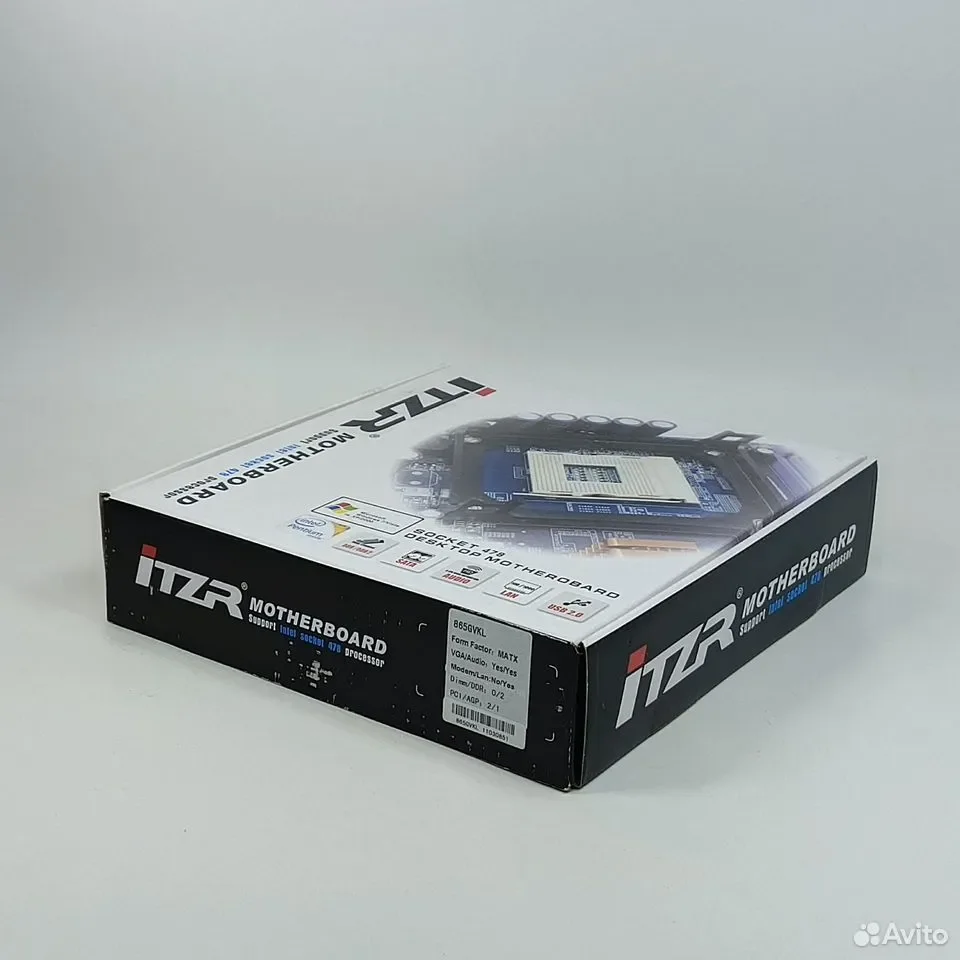 ITZR 865GVKL / mATX, S478 - миниатюра 4