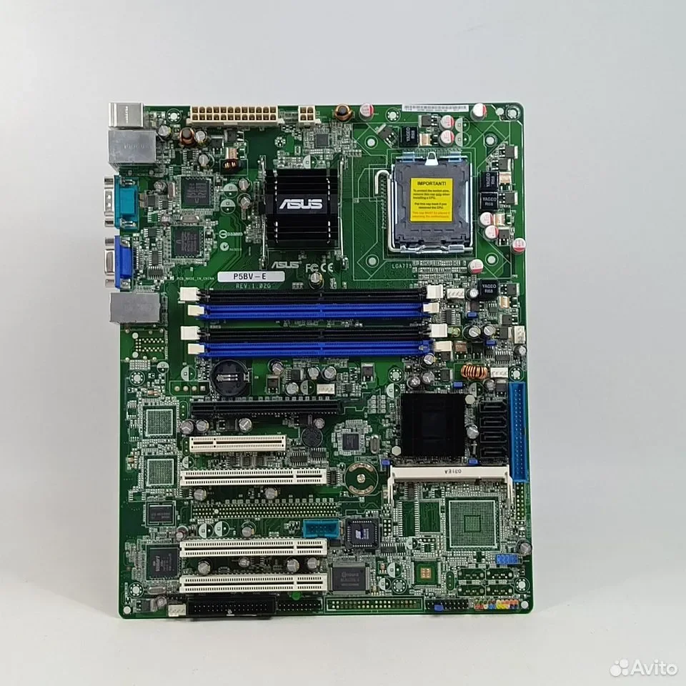 ASUS P5BV-E / ATX, LGA775 / 90-MSVBV0-G0UAY00Z - миниатюра 3