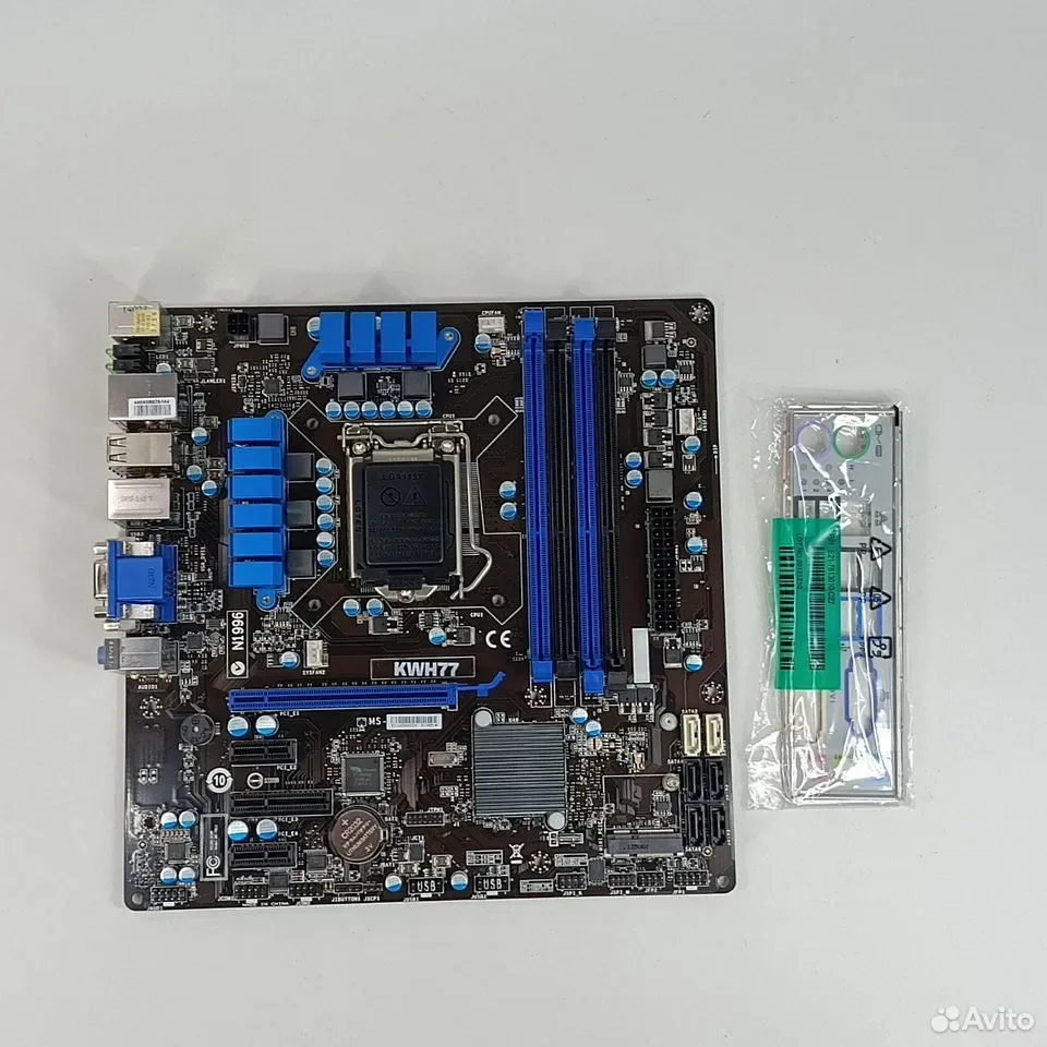 Kraftway KWH77 OEM / microATX, LGA1155 - миниатюра 2