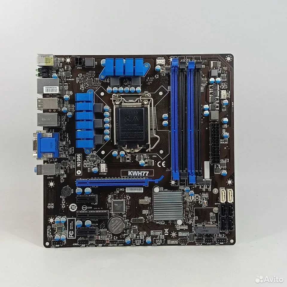 Kraftway KWH77 OEM / microATX, LGA1155 - миниатюра 3