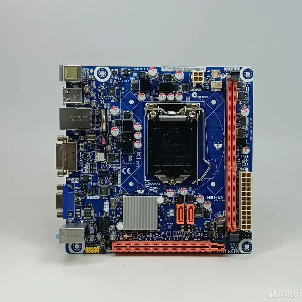 Pegatron H61-X1 rev.1.01 OEM / miniITX, LGA1155 - миниатюра 2