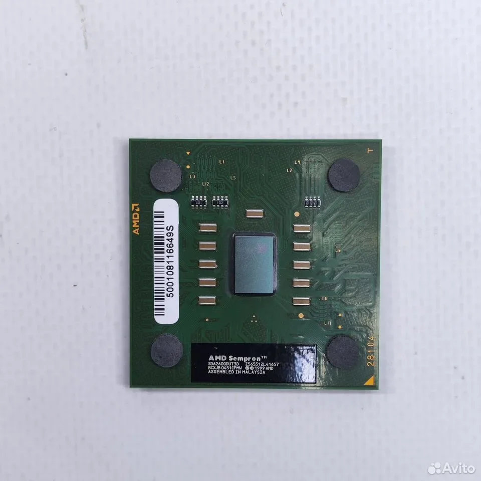 AMD Sempron 2600+ Thoroughbred / socket 462 (Socket A), 1833mhz / SDA2600DUT3D - миниатюра 2