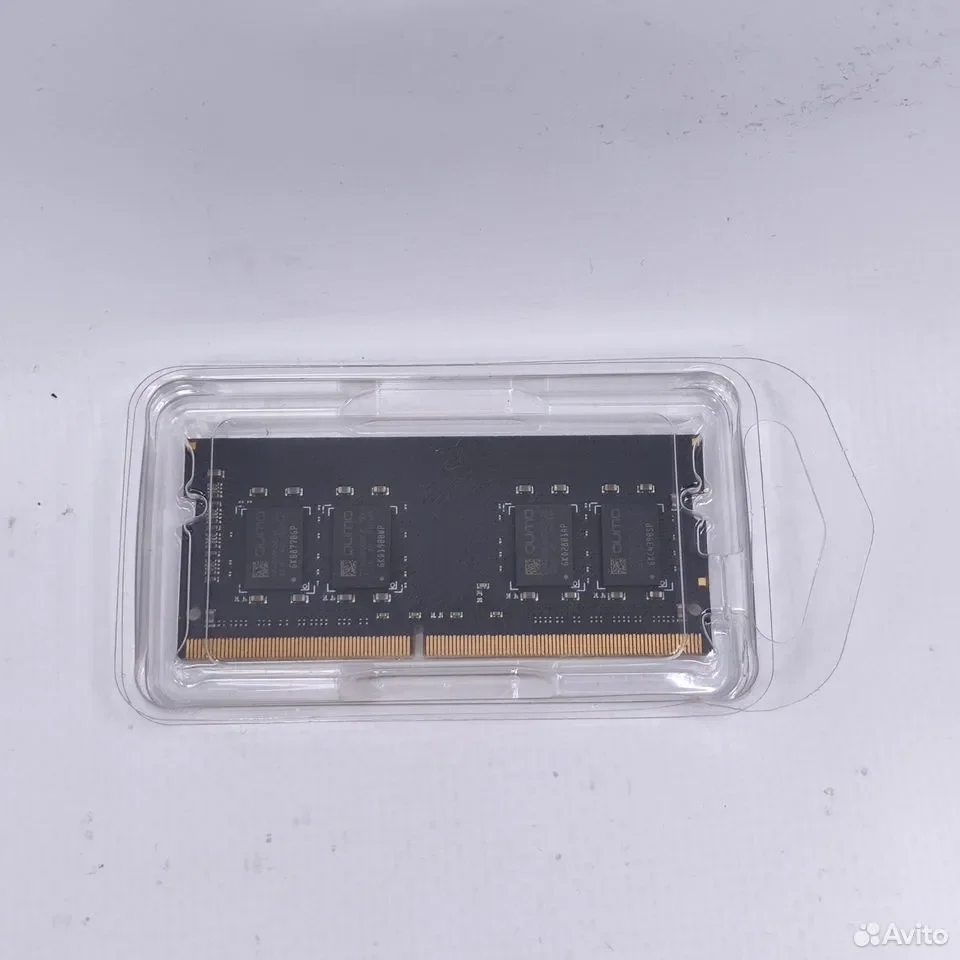 DDR4 2666 8gb SODIMM QUMO / CL19 / QUM4S-8G2666P19 - миниатюра 3
