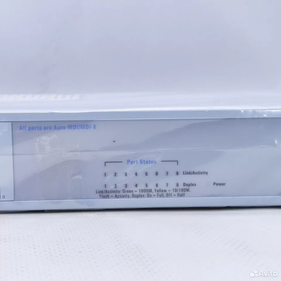 3Com SuperStack 3 Baseline / 8 портов, 1000Mbps / Коммутатор / 3C16477 - миниатюра 7