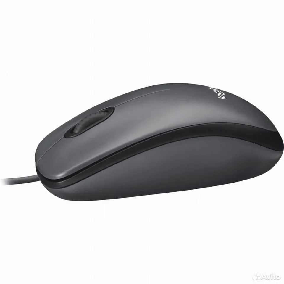 Logitech M90, черный / Мышь проводная / 910-001793 - миниатюра 3