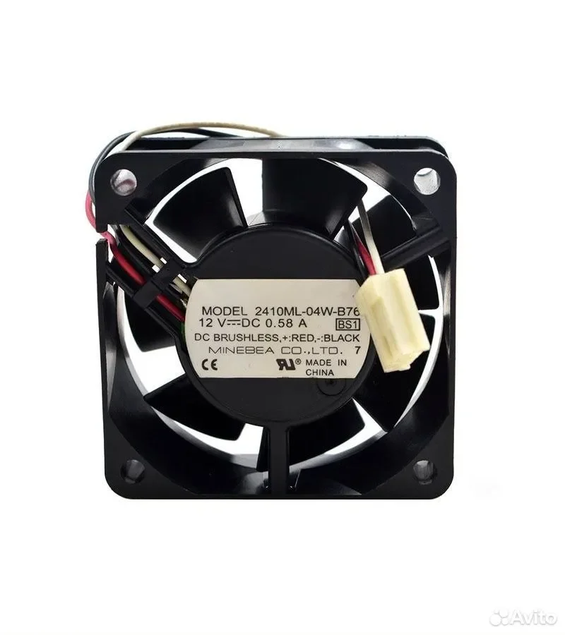 NBM-MAT Minebea 2410ML-04W-B76 / осевой вентилятор - изображение 1