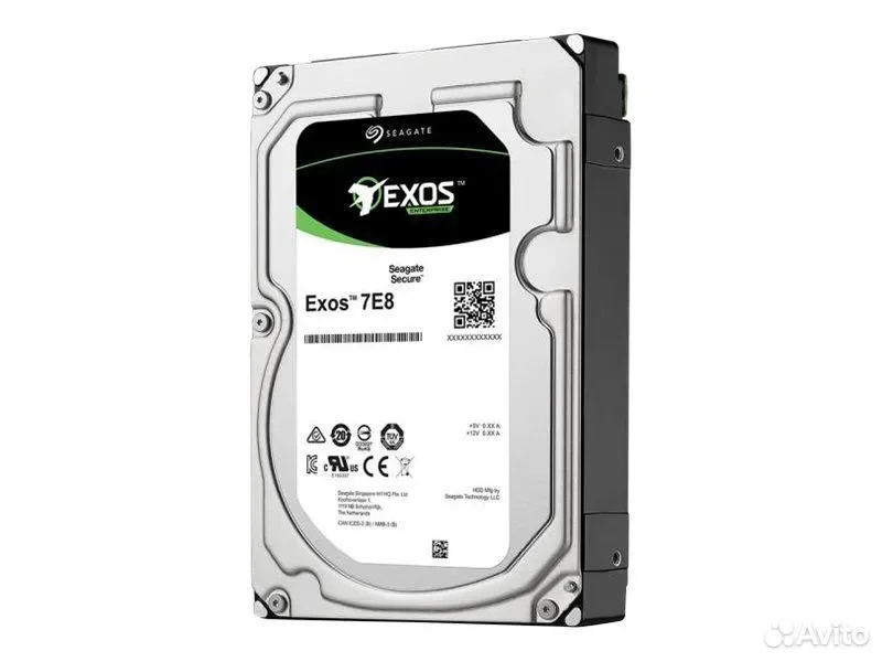 Seagate Exos 7E8 4TB / 7200rpm, 256Mb / ST4000NM000A - миниатюра 2