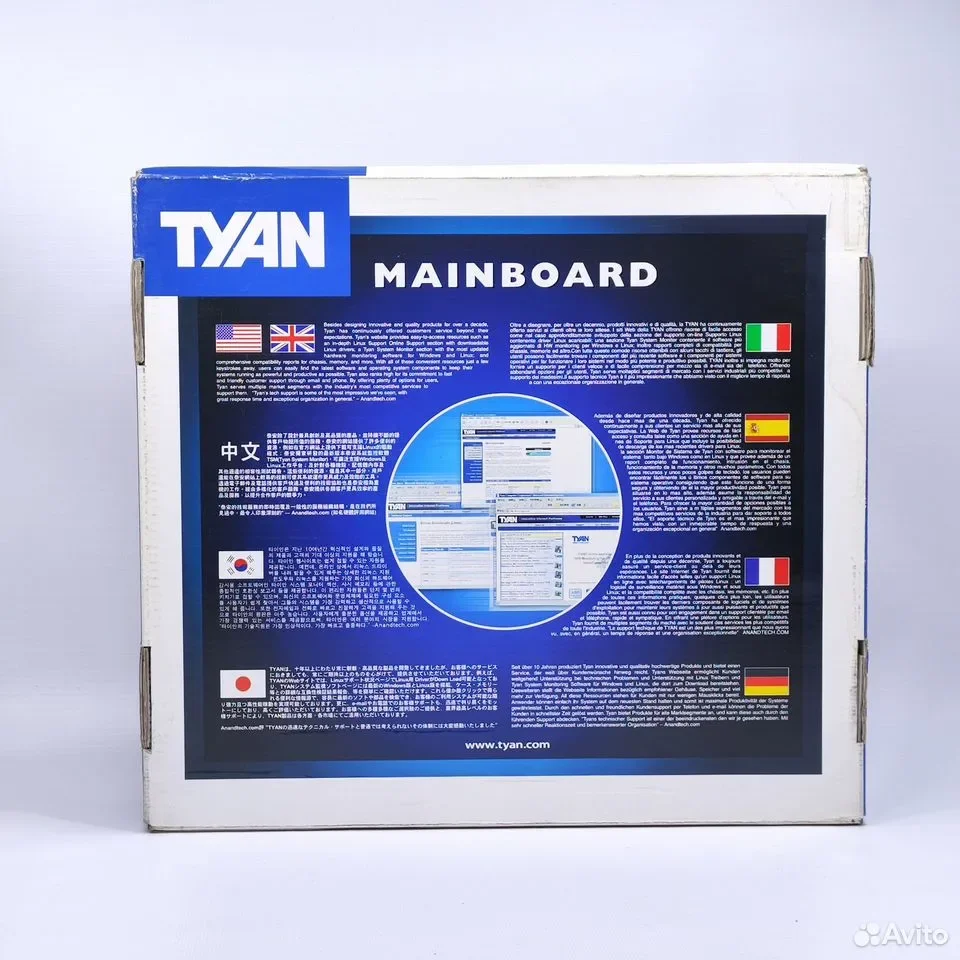 Tyan Thunder S2912WG2NR n3600R NVidia NForCE Professional 3600 ATX Motherboard / EATX, Socket F (120 - миниатюра 3