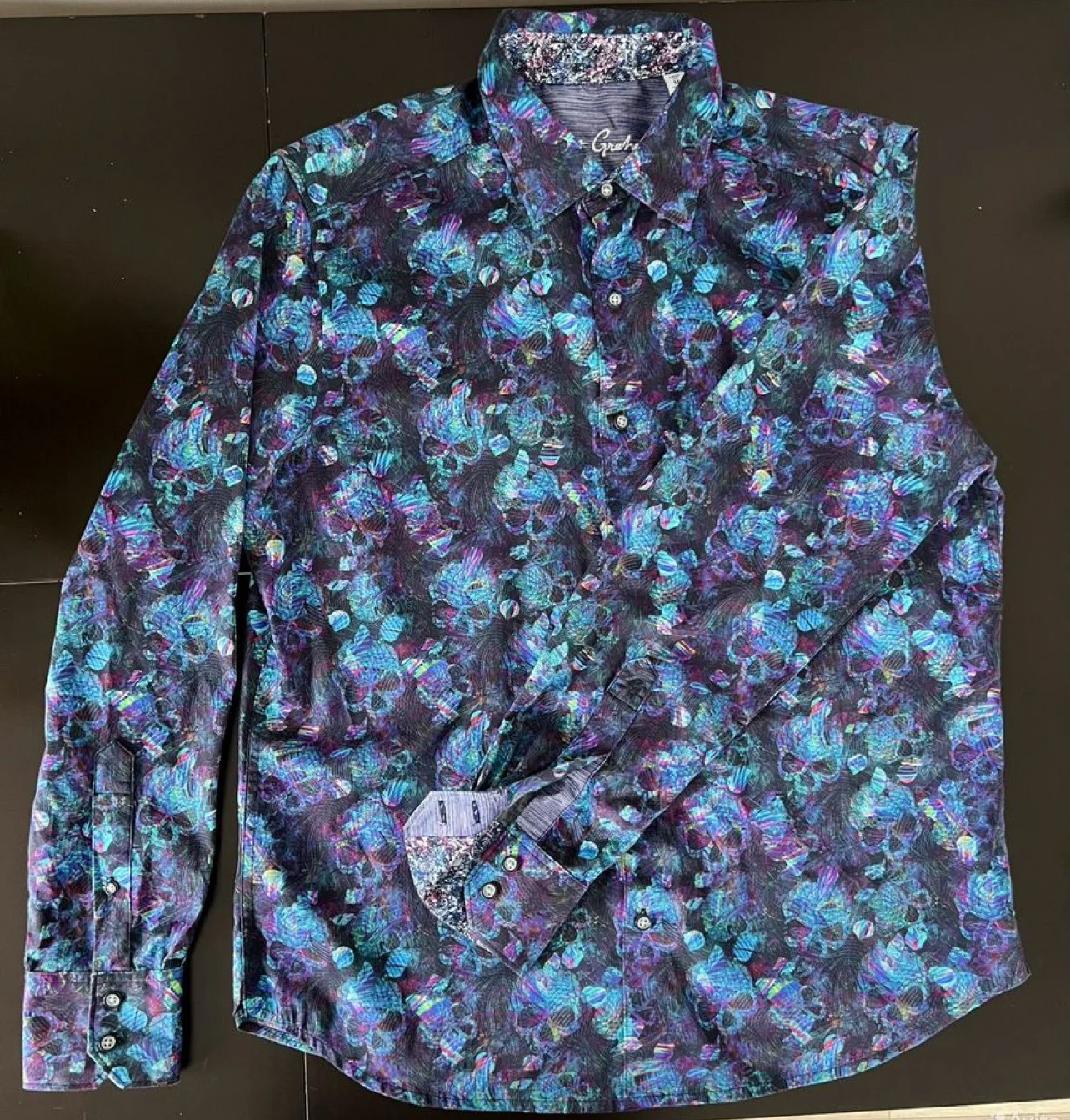 Рубашка мужская robert graham М - изображение 1