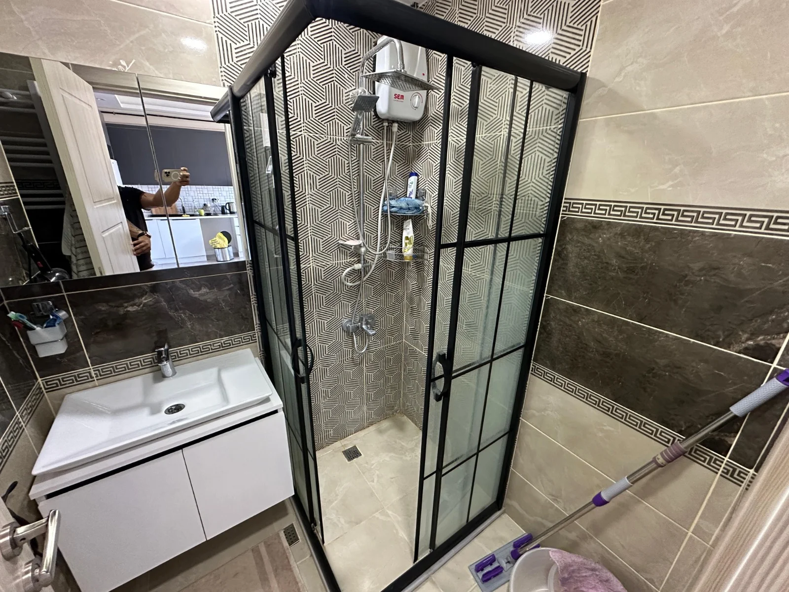 Квартира 2-к в Мерсине (Турция) с газом и мебелью — 800м до моря - миниатюра 15