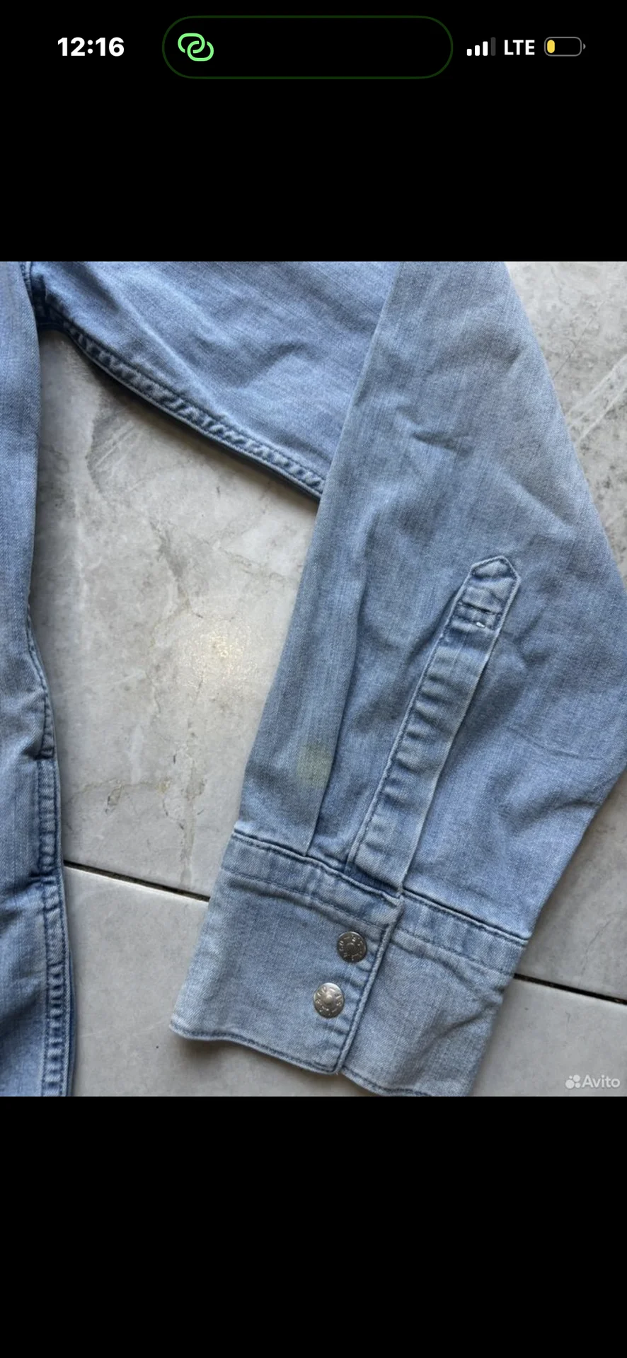 Джинсовая рубашка Levi’s - миниатюра 3