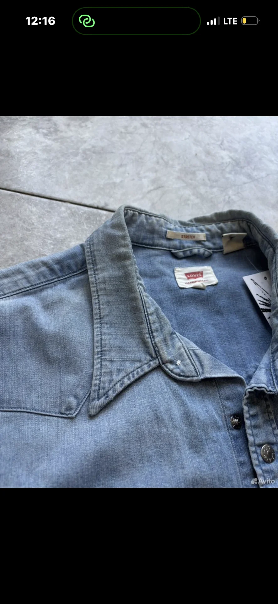 Джинсовая рубашка Levi’s - миниатюра 5