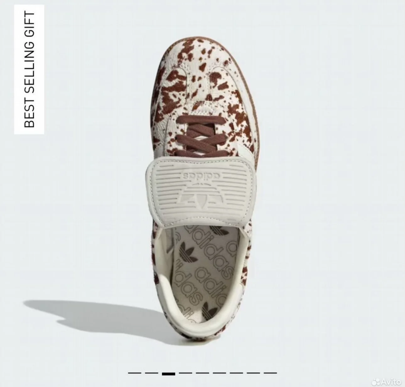 Adidas - COW PRINT SAMBA LONG TONGUE SHOES - миниатюра 3