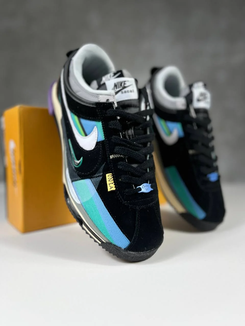 Кроссовки Nike x Union LA x Sacai x Cortez - миниатюра 3