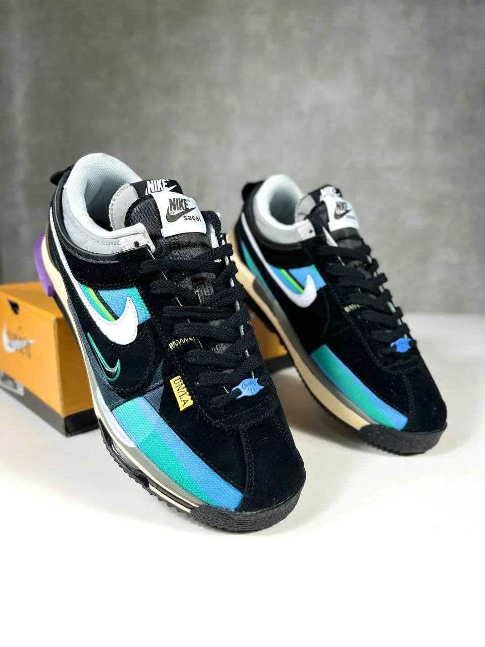 Кроссовки Nike x Union LA x Sacai x Cortez - миниатюра 8
