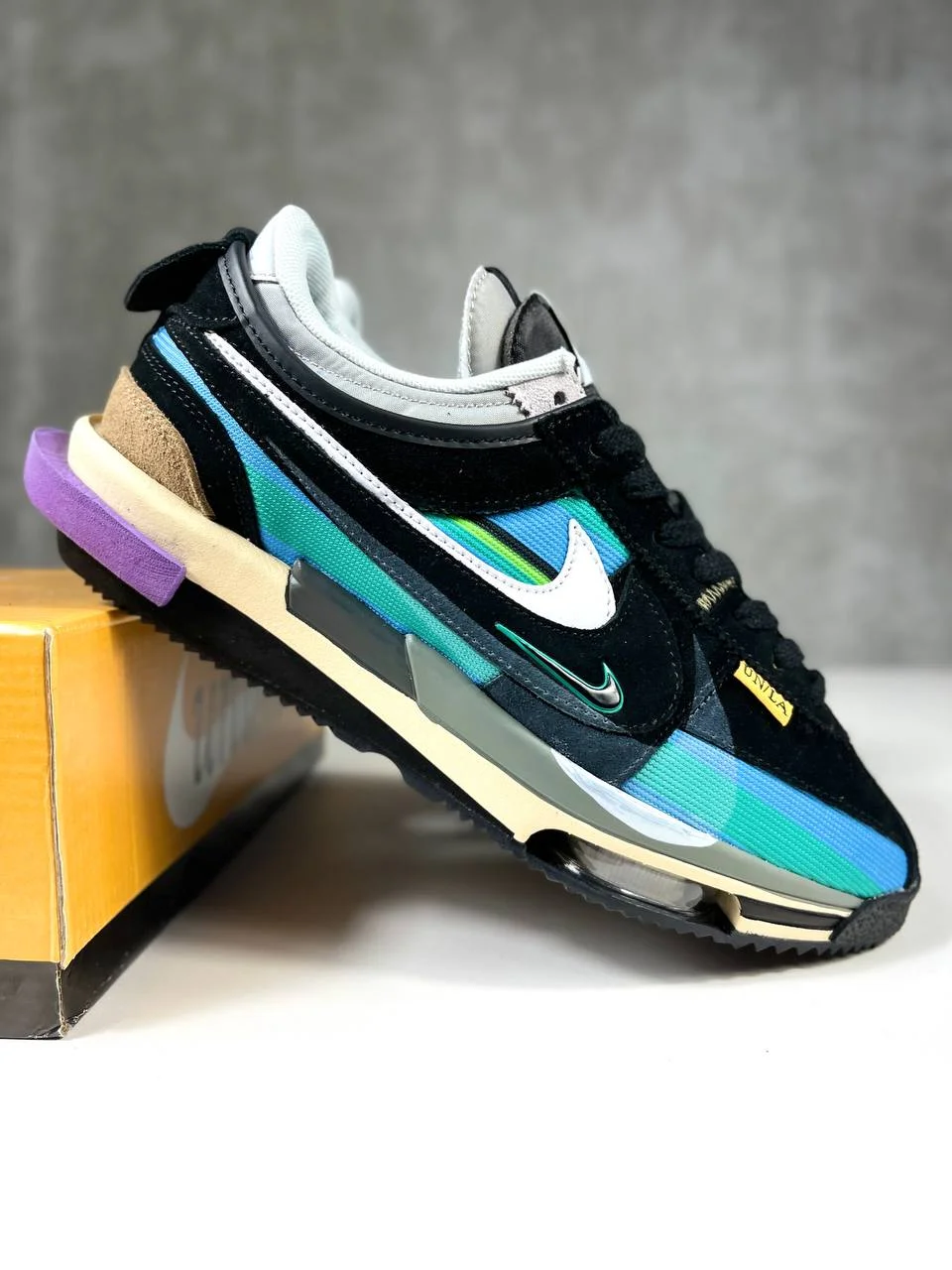 Кроссовки Nike x Union LA x Sacai x Cortez - миниатюра 9
