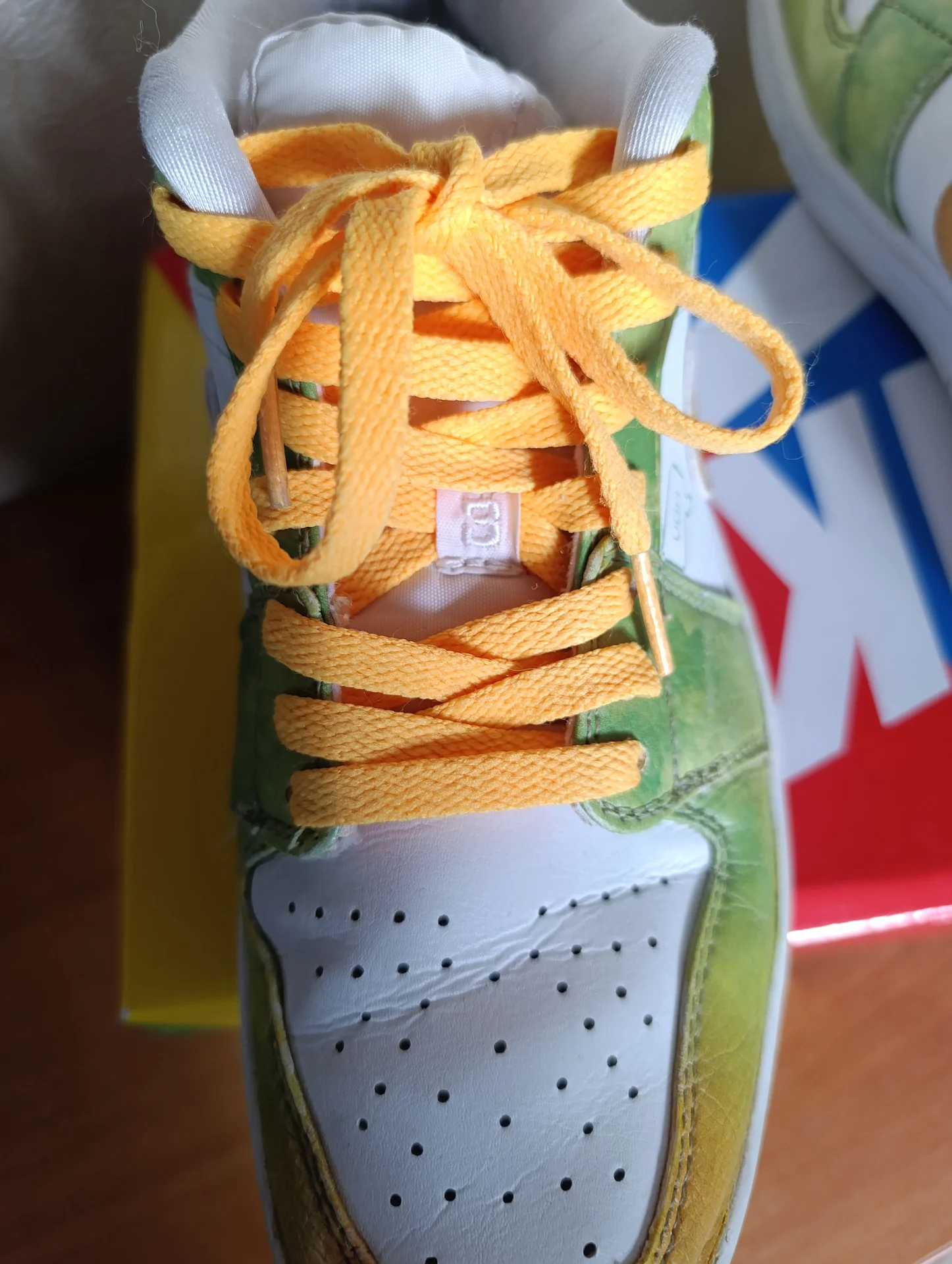 Кроссовки Nike Air jordan 1 low Оригинал - миниатюра 4
