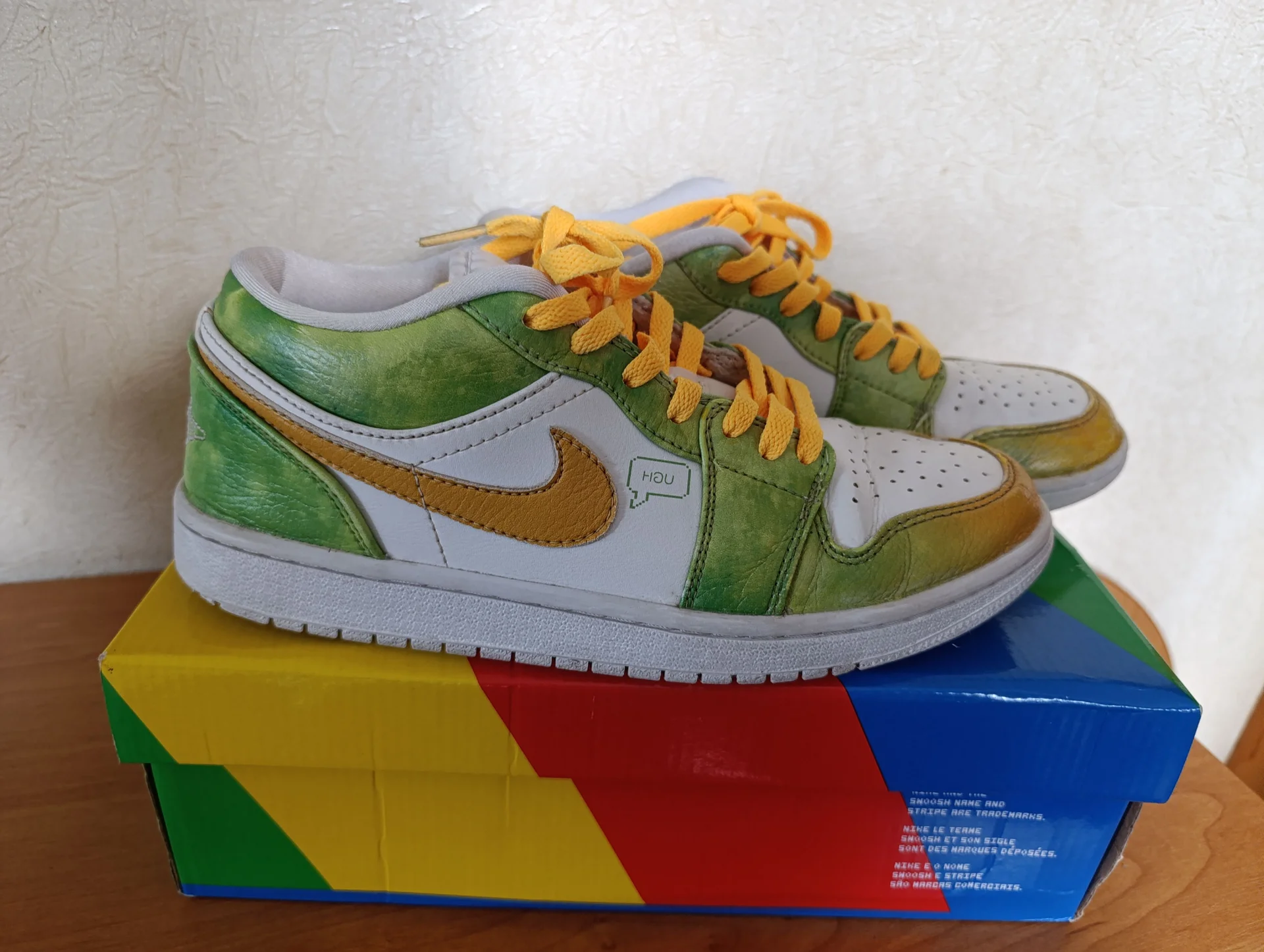 Кроссовки Nike Air jordan 1 low Оригинал - миниатюра 7